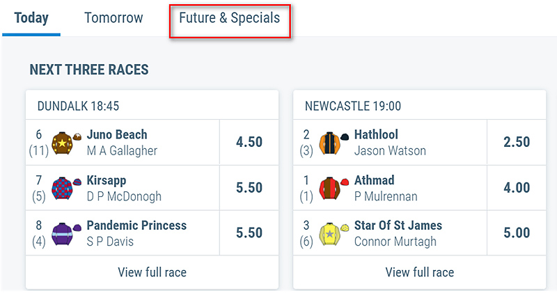 Роспись скачек