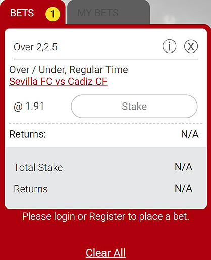 Представление купона