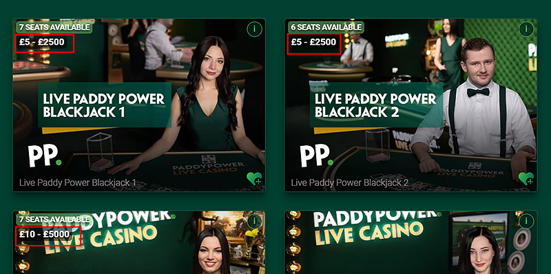 Доступные столы