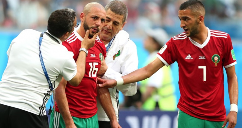 Нордин Амрабат травма