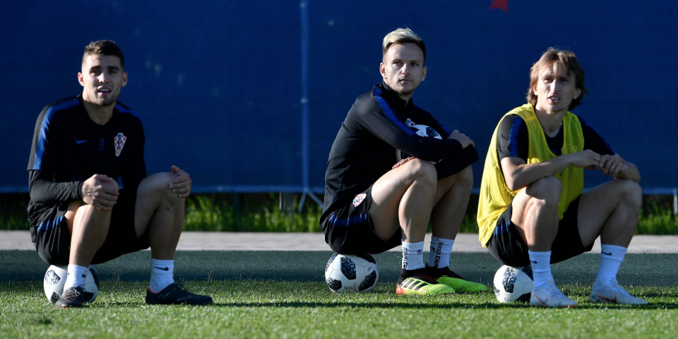 Хорватия Модрич, Ракитич