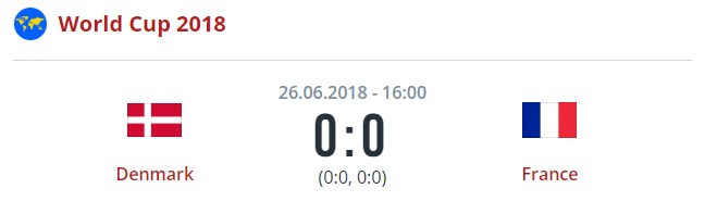 Дания - Франция