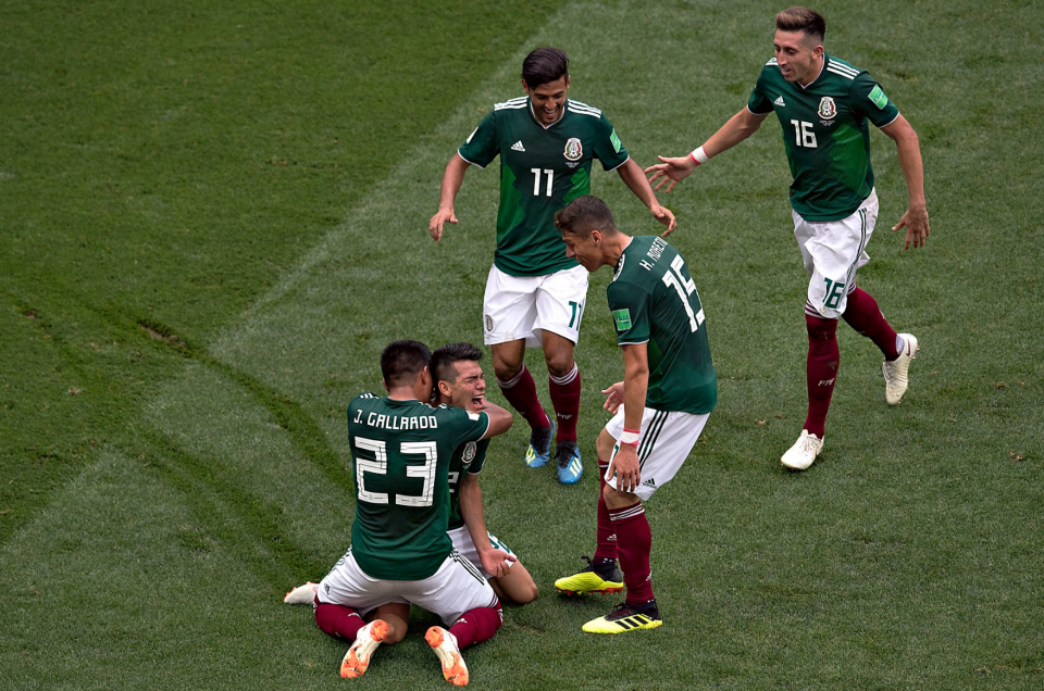 Сборная Мексики обыграла Германию 1:0