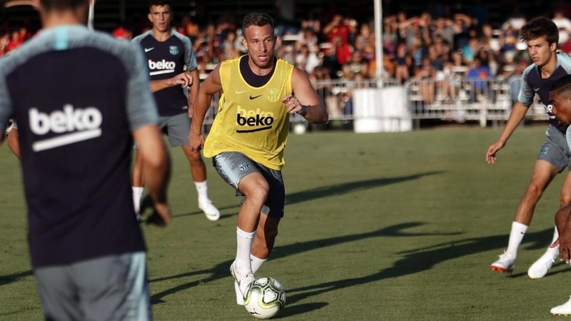 Тренировка «Барселоны»