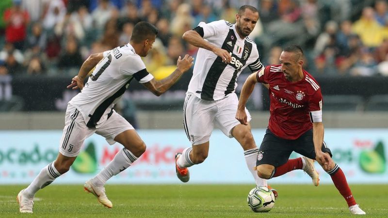 Франк Рибери против «Ювентуса»