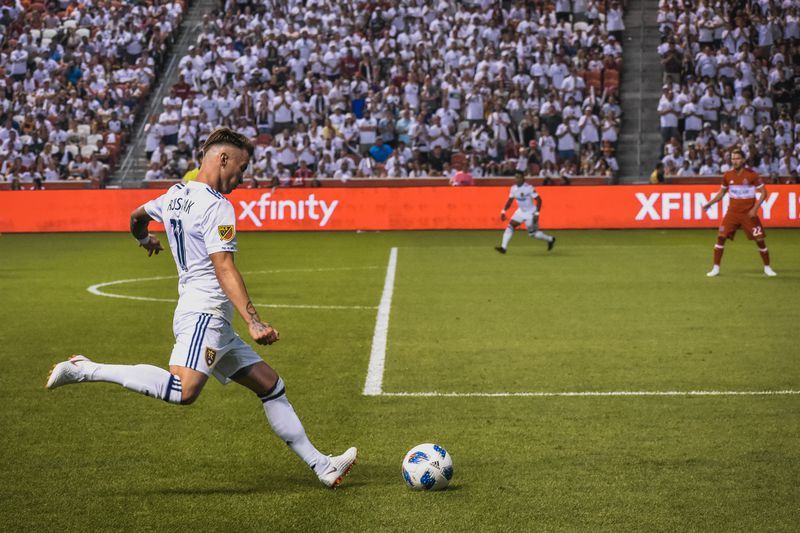 Альберт Руснак в матче против «Чикаго Файр»