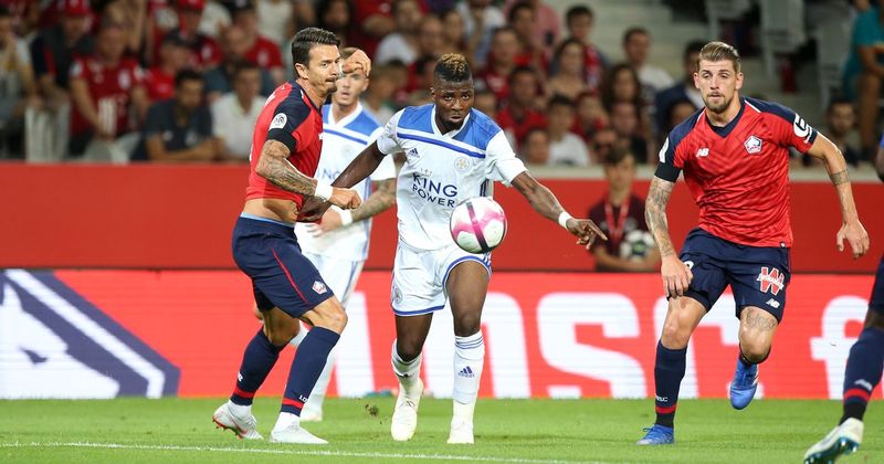 Келечи Ихеаначо в матче против «Лилля»