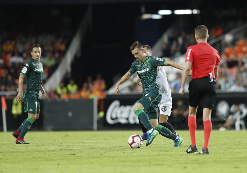 Андрес Гуардадо в матче против «Валенсии»