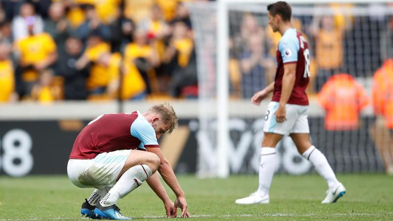 Игроки «Бёрнли» радуются четвёртому поражению подряд