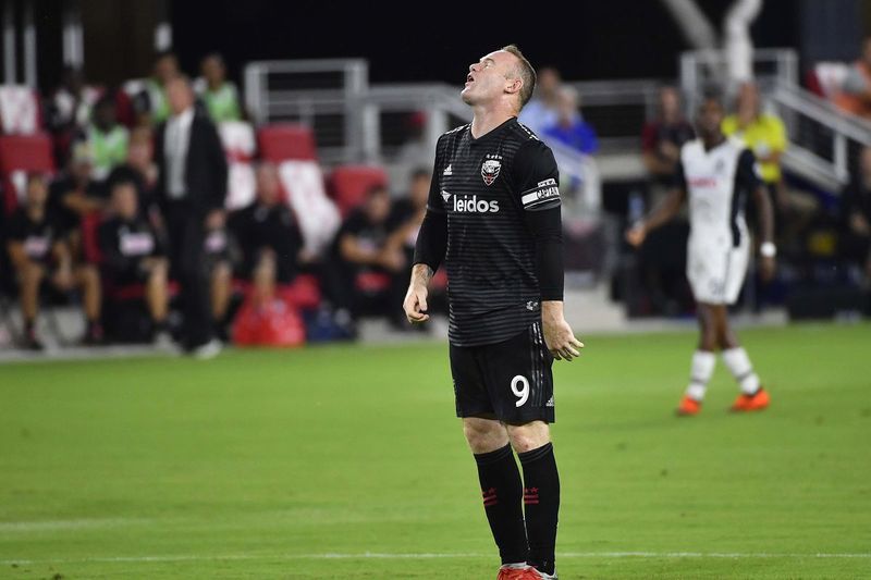 Уэйн Руни в матче против «Филадельфии Юнион»