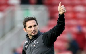 Фрэнк Лэмпард в выездном матче «Дерби Каунти» против «Мидлсбро» (1:1)