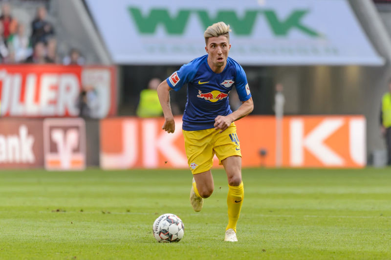 Кевин Кампль в выездном матче «РБ Лейпцига» против «Аугсбурга» (0:0)