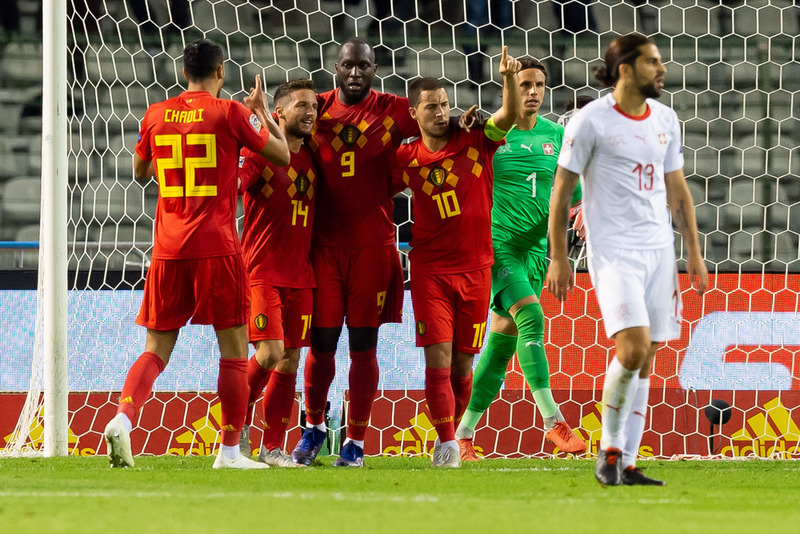 Бельгия 2:1 Швейцария