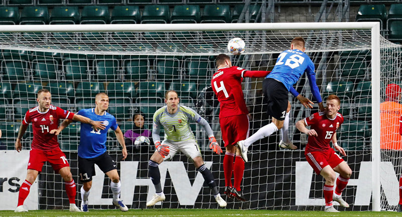 Эстония 3:3 Венгрия