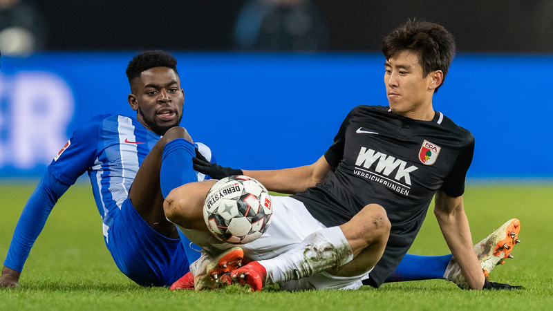 Фото с матча Герта 2:2 Аугсбург