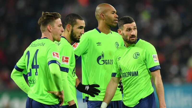 Фото с матча Аугсбург 1:1 Шальке