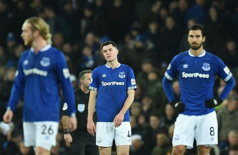 «Эвертон» в домашнем матче против «Тоттенхэма» (2:6)