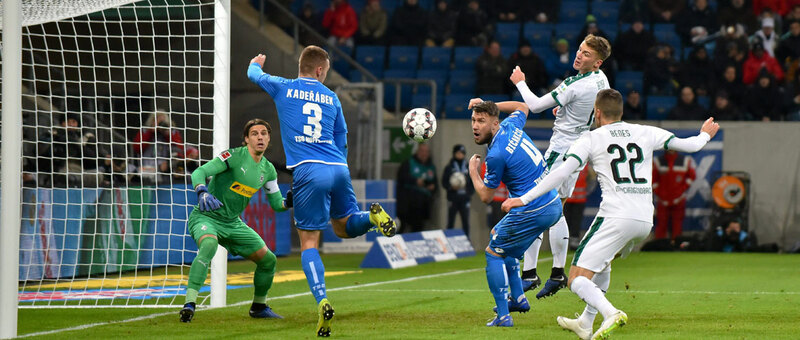 Фото с матча Хоффенхайм 0:0 Боруссия Мёнхенгладбах