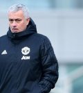 Жозе Моуринью на тренировке «Манчестер Юнайтед»