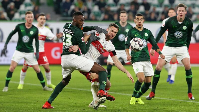 Фото с матча Вольфсбург 2:2 Штутгарт