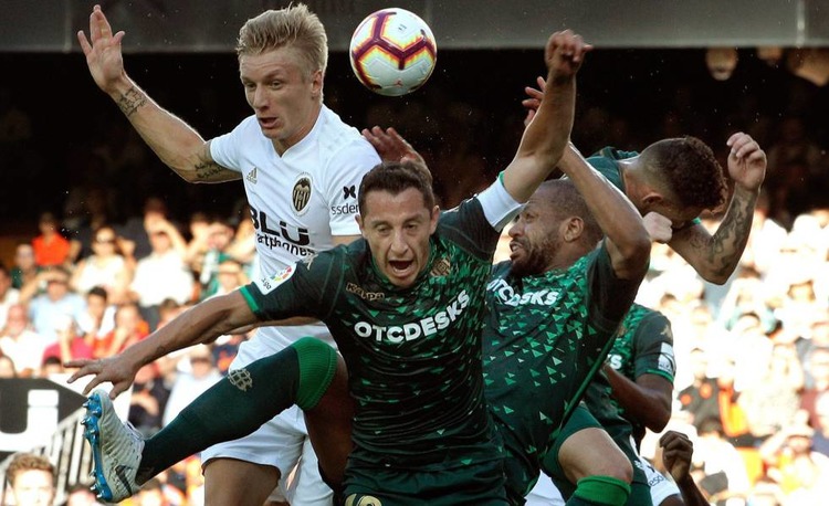 Бетис - Валенсия