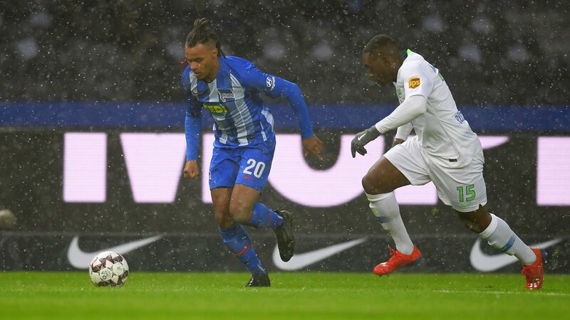 Фото с матча Герта 0:1 Вольфсбург