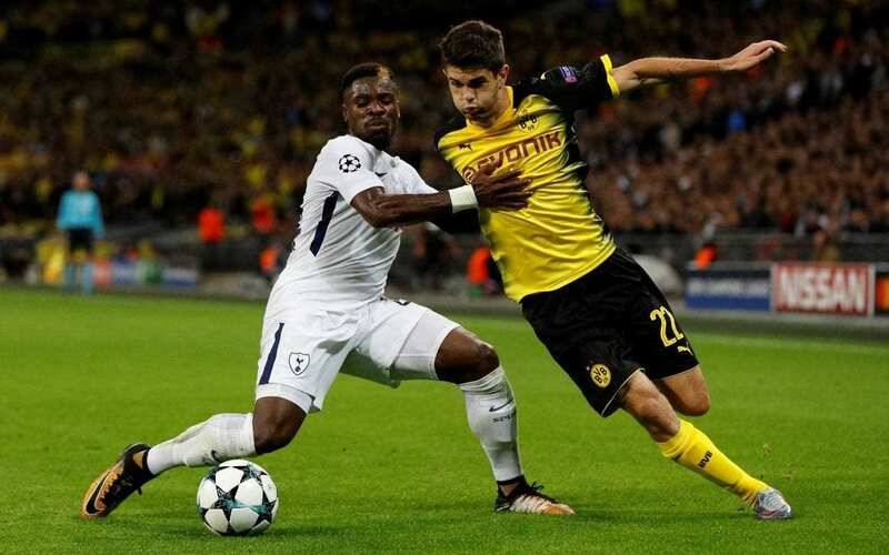 Фото с матча Тоттенхэм 3:0 Боруссия Дортмунд