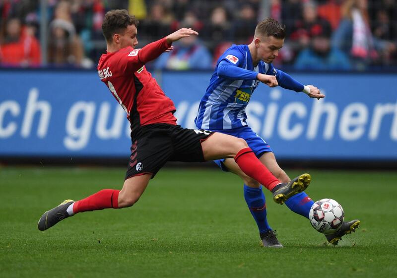 Фото с матча Фрайбург 2:1 Герта