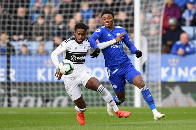 Фото с матча Лестер 3:1 Фулхэм