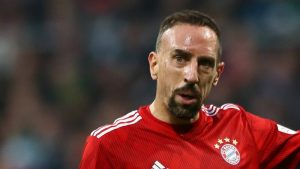 Франк Рибери в домашнем матче «Баварии» против «Вольфсбурга» (6:0)