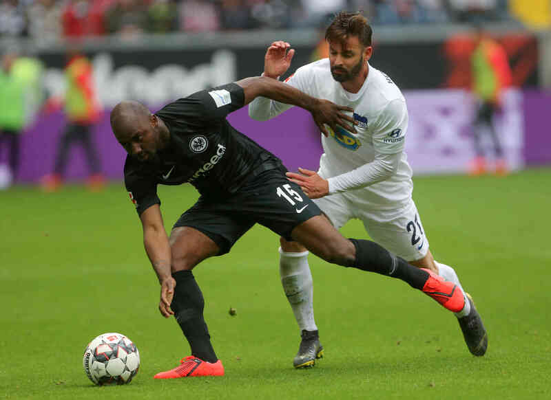 Фото с матча Айнтрахт 0:0 Герта