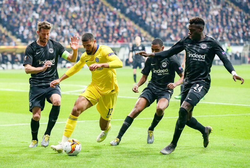 Фото с матча Айнтрахт 1:1 Челси