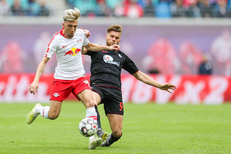 Фото с матча РБ Лейпциг 2:1 Фрайбург