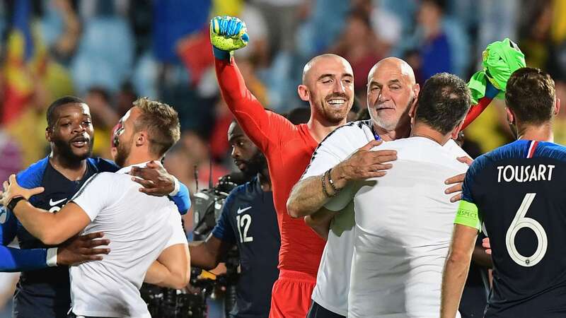 Фото с матча Франция 0:0 Румыния (сборные до 21-го года)