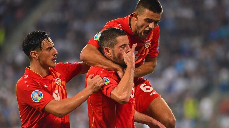 Латвия — Северная Македония