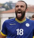 Фото с матча Косово 2:0 Черногория