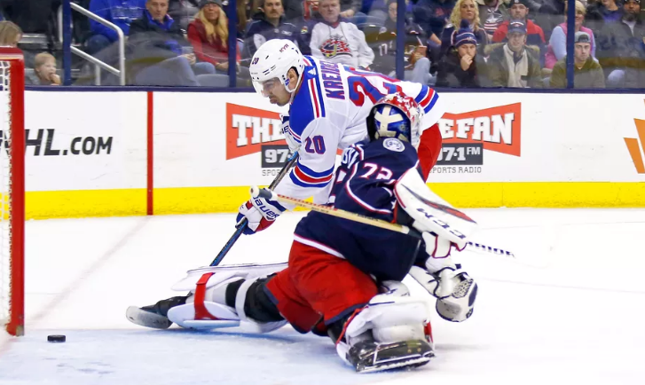 Коламбус - Нью-Йорк Рейнджерс