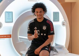 Лерой Сане в форме Баварии