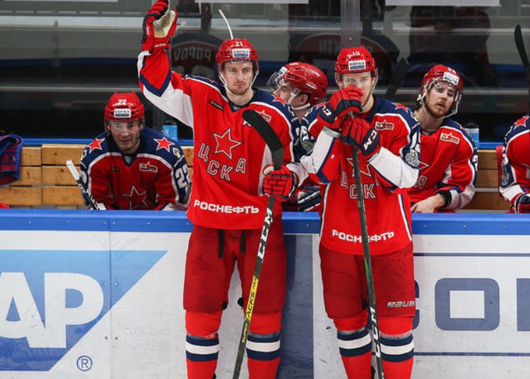 ХК ЦСКА против Динамо М