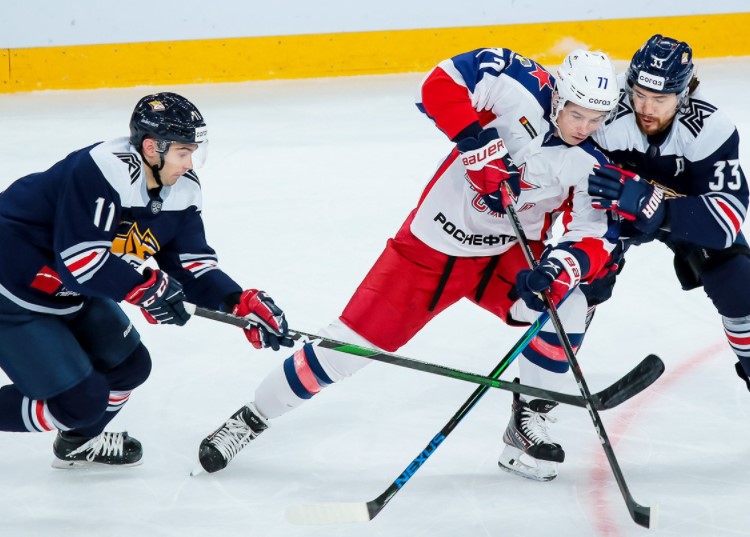 ХК ЦСКА против Металлурга