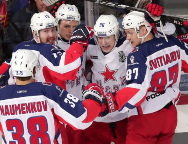 ХК ЦСКА против Авангарда