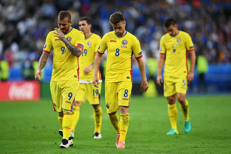 Сборная Румынии — Сборная Германии