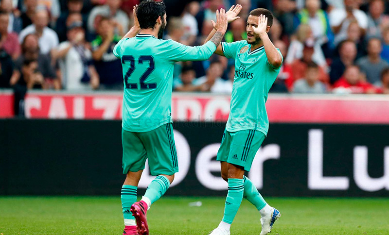 Иско и Эден Азар