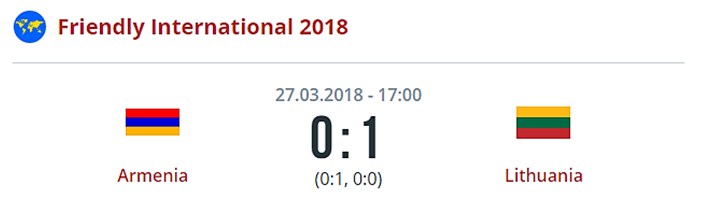 Армения-Литва